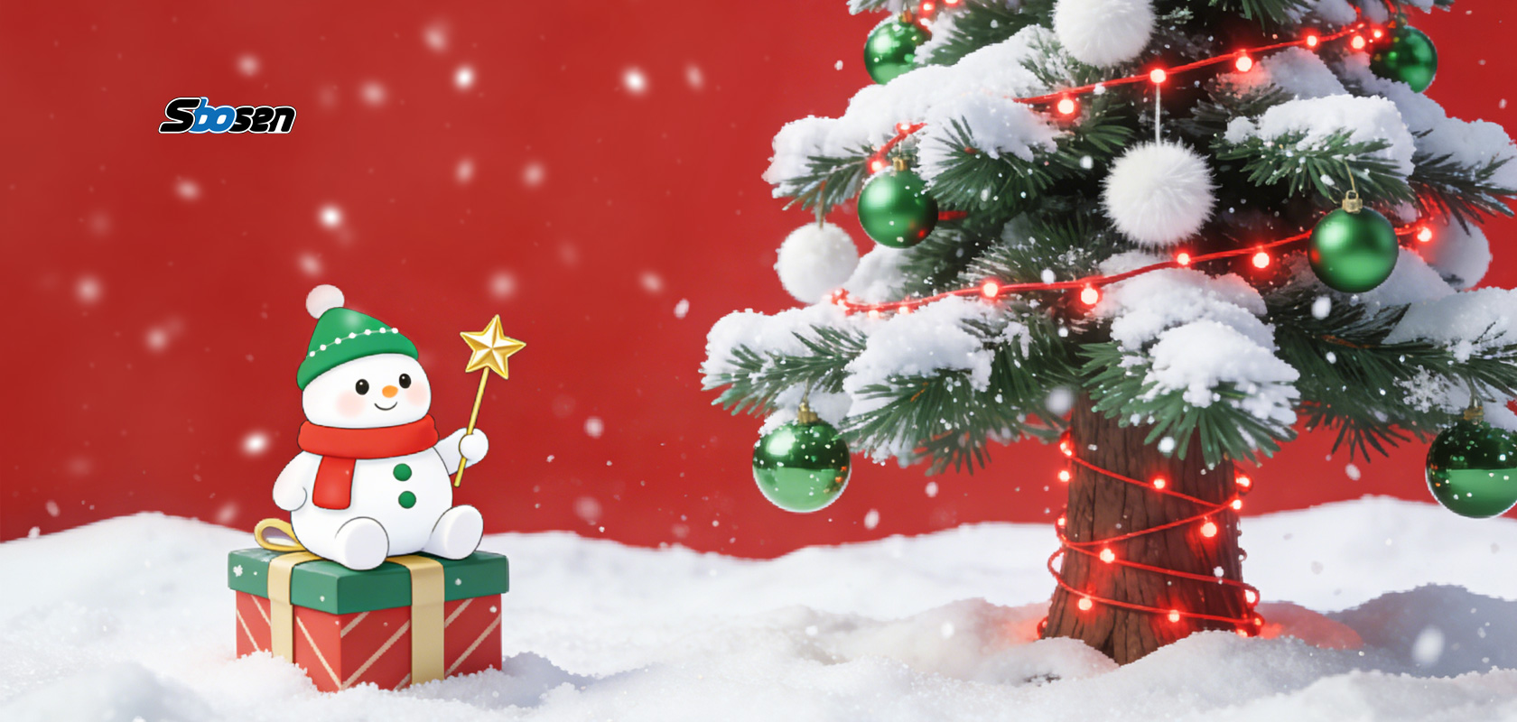 Sbosen sends Merry Christmas wishes to everyone.